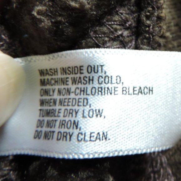 GAP KIDS zip up hoodie sz XL (12) brown & pink - Picture 6 of 8